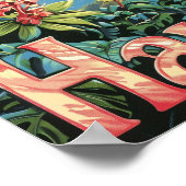 Poster de voyage Hawaii Art Imprimer Poster (Coin)