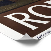 Poster de voyage Italie vintage (Coin)