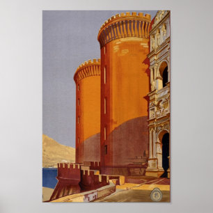 Poster de voyage Italie vintage