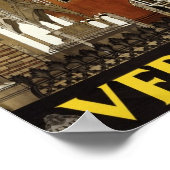 Poster de voyage Italie vintage (Coin)