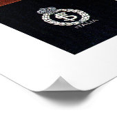 Poster de voyage italien vintage Padua Padova (Coin)