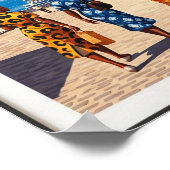 Poster de voyage Jamaïque Vintage des années 1960 (Coin)