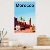 Poster de voyage Maroc (Cuisine)