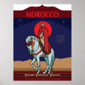 Poster de voyage Maroc (Devant)