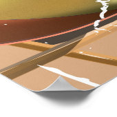 Poster de voyage Martinique Vintage (Coin)