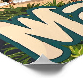 Poster de voyage Maui Hawaii Poster d'art Imprimer (Coin)