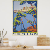 Poster de voyage Menton (Cuisine)