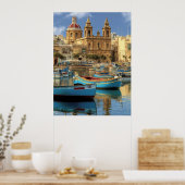 Poster de voyage Msida Malta (Cuisine)