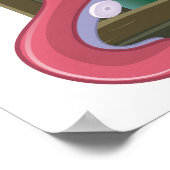 Poster de voyage Okinawa Japan Squid (Coin)