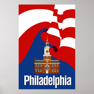 Poster de voyage Philadelphie