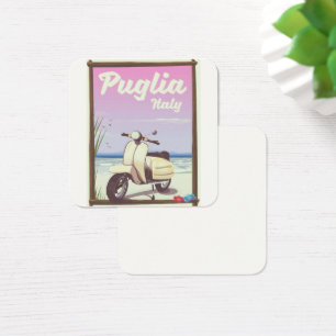 Poster de Voyage Puglia Italie.