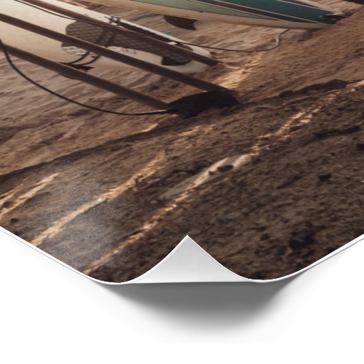 Poster de voyage Retro Bali (Coin)