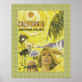 Poster de voyage Retro So Cal Air (Devant)