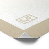 poster de voyage rétro vintage Ski Mount Hood (Coin)