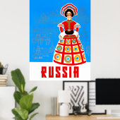 Poster de voyage Russie (Bureau à domicile)