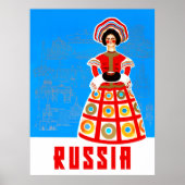 Poster de voyage Russie (Devant)