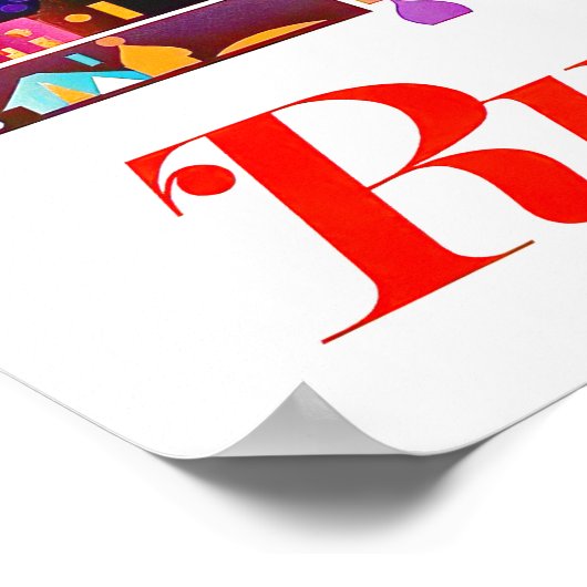 Poster de voyage Russie vintage (Coin)