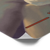 Poster de voyage Seattle By Air - Washington (Coin)