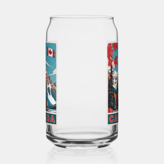 Poster de voyage sur mesure Monogramme Canada (Droite)