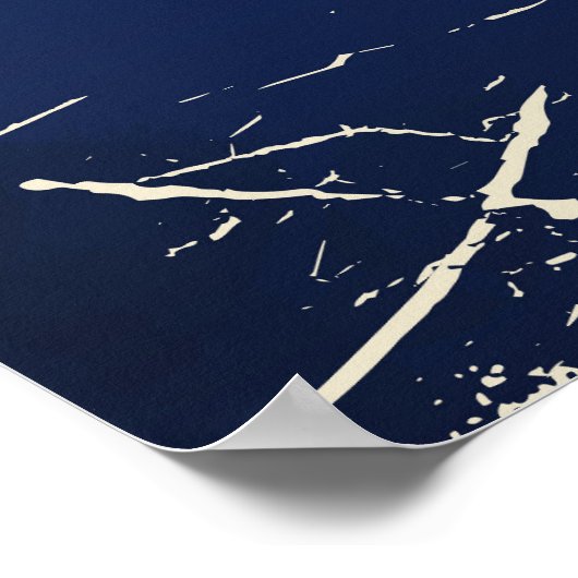 poster de voyage Tour Eiffel Paris France (Coin)