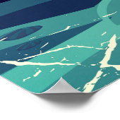 Poster de voyage Tycho Impact cratère (Coin)