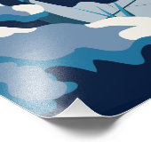 Poster de voyage Verbier Suisse (Coin)