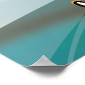 Poster de voyage vintage Bermudes (Coin)