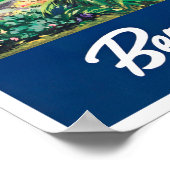 Poster de voyage vintage Bermudes (Coin)