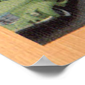 Poster de voyage vintage Chinatown San Francisco (Coin)