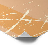 Poster de voyage vintage de Lagos, Nigeria (Coin)