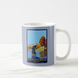 Poster de voyage vintage Fontainebleau Mug