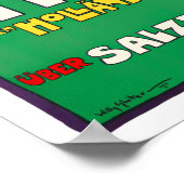 Poster de voyage vintage Holland (Coin)