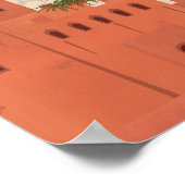 poster de voyage vintage marocain (Coin)