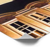 Poster de voyage vintage San Antonio (Coin)