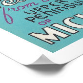 Poster de voyage vintage Upper Peninsula Michigan (Coin)