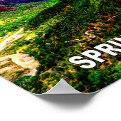 Poster de voyage Zion NP (Coin)