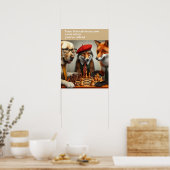 Poster De vrais amis vous comprennent sans parler (Cuisine)