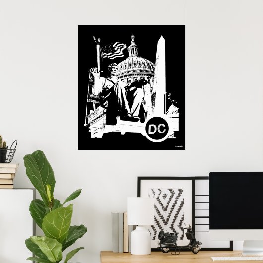 Poster de Washington DC (Bureau à domicile)