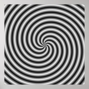 Poster De wervelkolom in zwart-wit