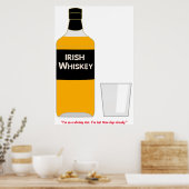 Poster de Whiskey irlandais (Cuisine)