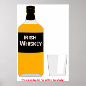Poster de Whiskey irlandais (Devant)