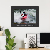 Poster de Whitewater Kayak (Bureau à domicile)