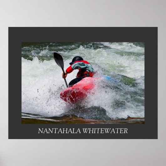 Poster de Whitewater Kayak (Devant)