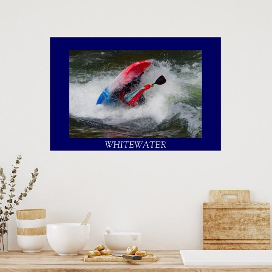 Poster de Whitewater Kayak (Cuisine)