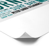 Poster de Williamsburg Brooklyn Hipster Hotspots (Coin)