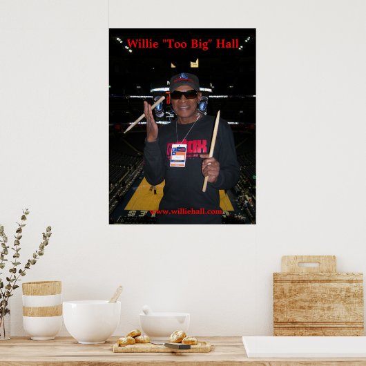 Poster de Willie Hall (Cuisine)