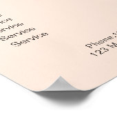 Poster de Wimpern Augenbrauen (Coin)