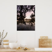 Poster de Woods Memorial Bridge au coucher du sole (Cuisine)
