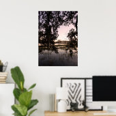 Poster de Woods Memorial Bridge au coucher du sole (Bureau à domicile)