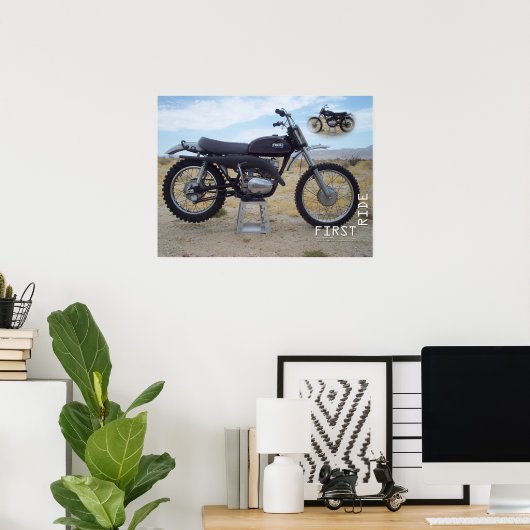 Poster de Yamaha RT1 360MX 1971 (Bureau à domicile)